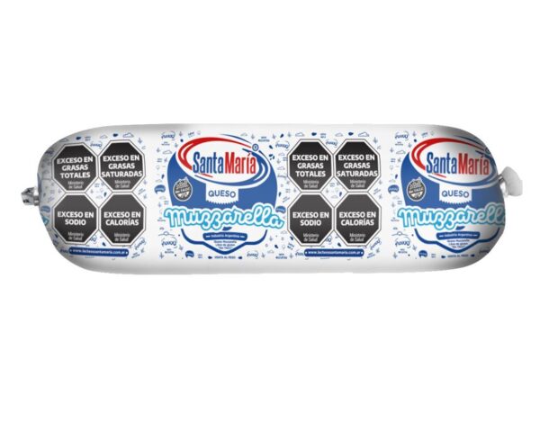 QUESO MOZZARELLA CILINDRO SANTA MARIA